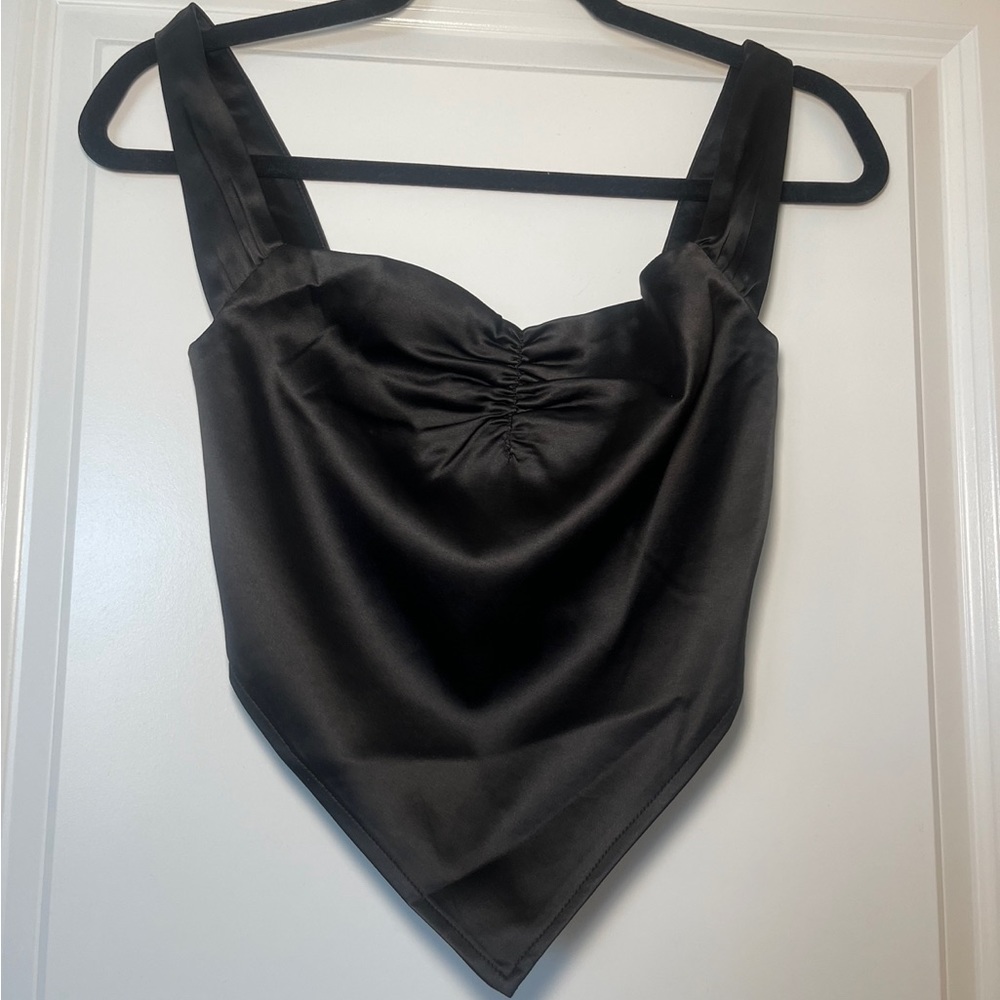 Princess Polly Going Out Satin Top BRAND NEW